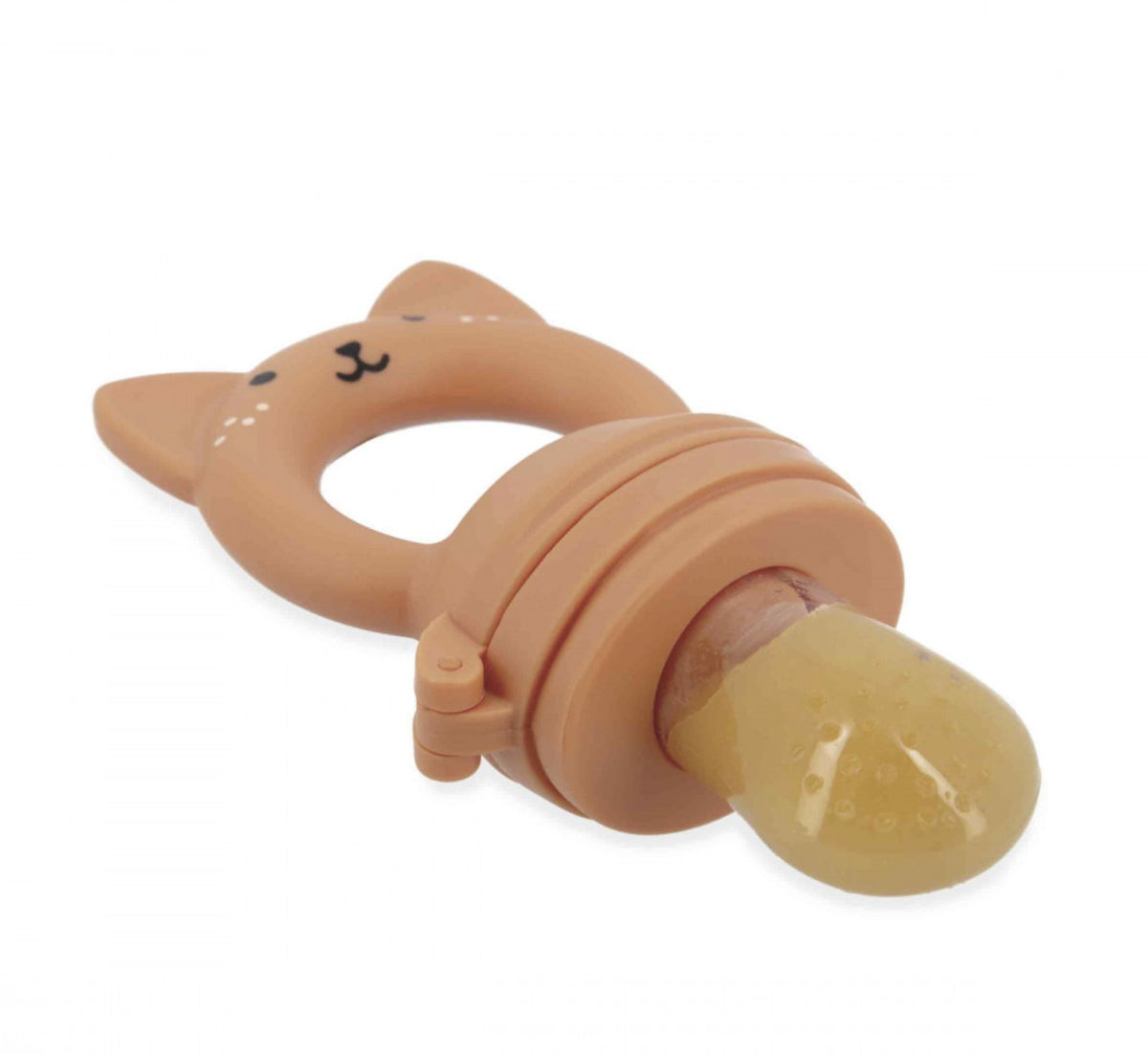 Coffret grignoteuse bébé 6 mois et bavoir assorti. Idéal pour la diversification alimentaire en toute sécurité.