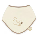 Coffret grignoteuse bébé 6 mois et bavoir assorti. Idéal pour la diversification alimentaire en toute sécurité.