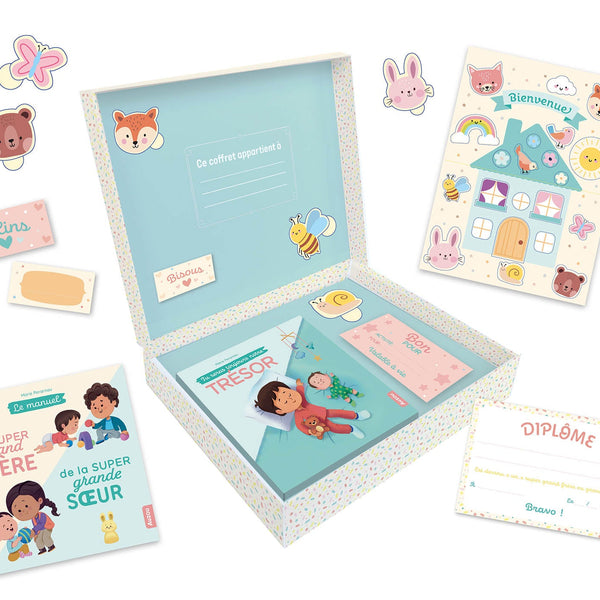 Coffret Je deviens grand frère / grande sœur - Marie Perarnau 1 2 3 SOLEIL