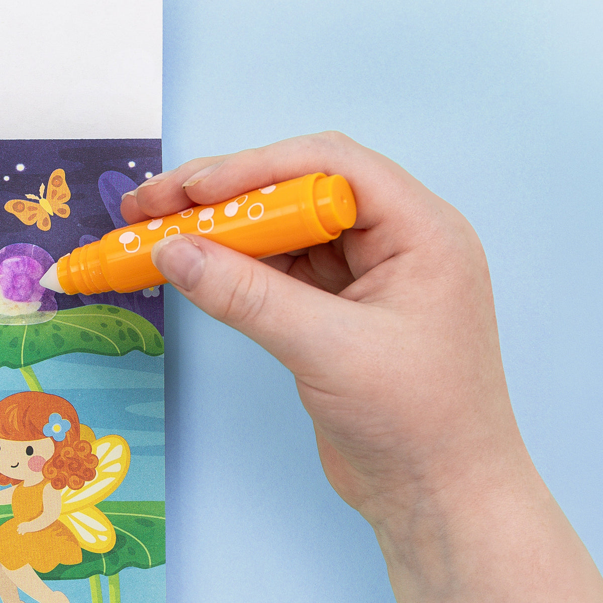 Coloriage magique enfant fées – carnet sans tache 2 ans TIGER TRIBE