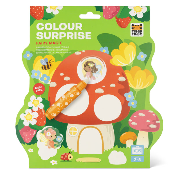 Coloriage magique enfant fées – carnet sans tache 2 ans TIGER TRIBE