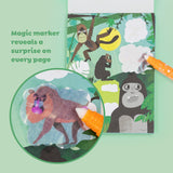 Coloriage magique enfant zoo – carnet coloriage sans tache 2 ans TIGER TRIBE