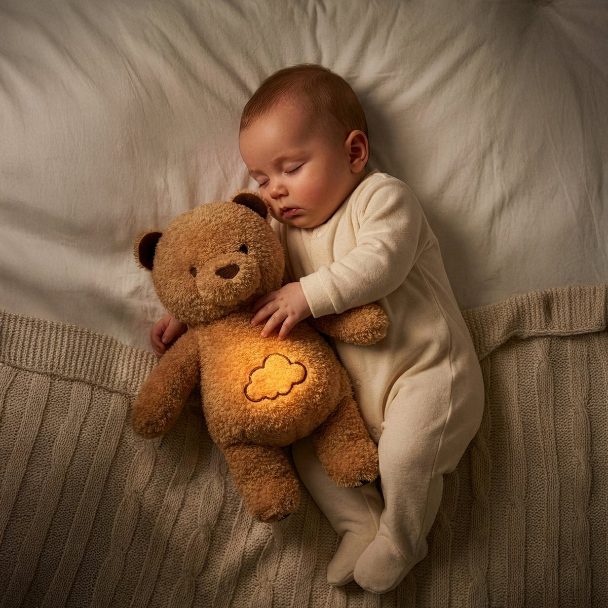 Cookie – L’Ours musical et lumineux qui respire myHummy