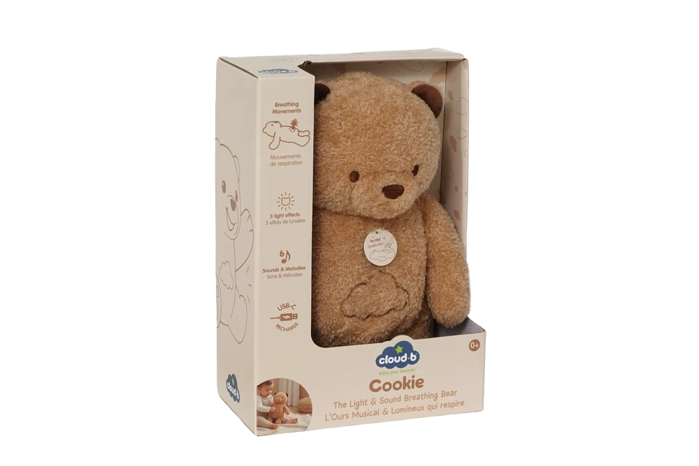 Cookie – L’Ours musical et lumineux qui respire myHummy