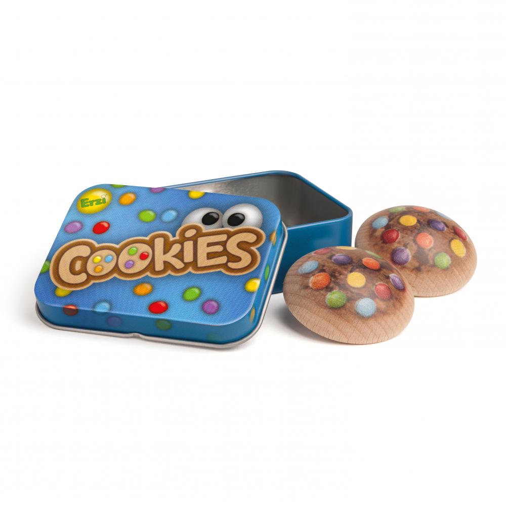 Cookies en bois dans leur boîte – Erzi