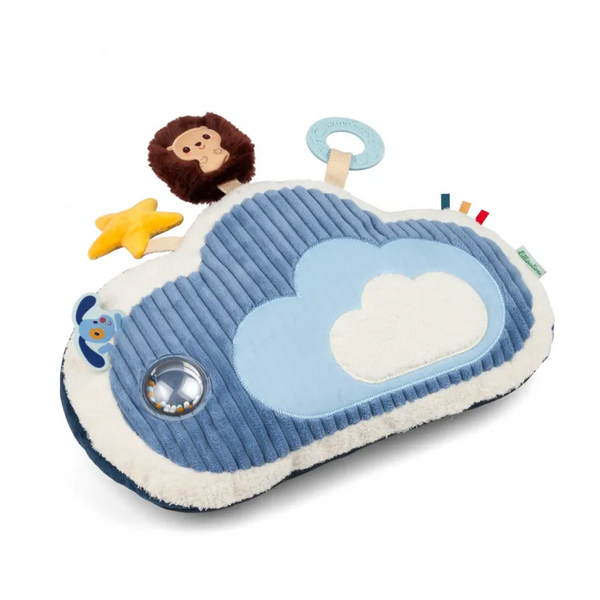 Coussin d’activités Jules le Chien – coussin d’éveil bébé dès 3 mois NOUKIES