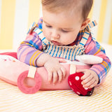 Coussin d’activités Lena la Licorne – coussin d’éveil bébé dès 3 mois NOUKIES