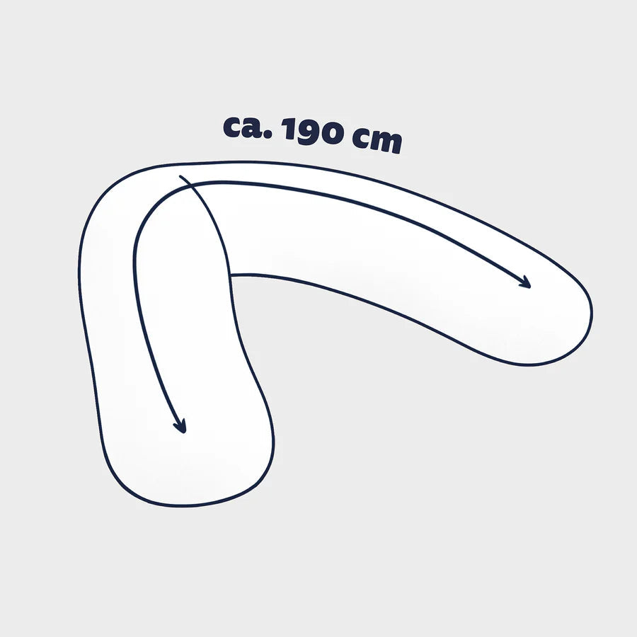 Coussin d’allaitement en coton biologique – grossesse et maternité birdy JULIUS ZOLNER