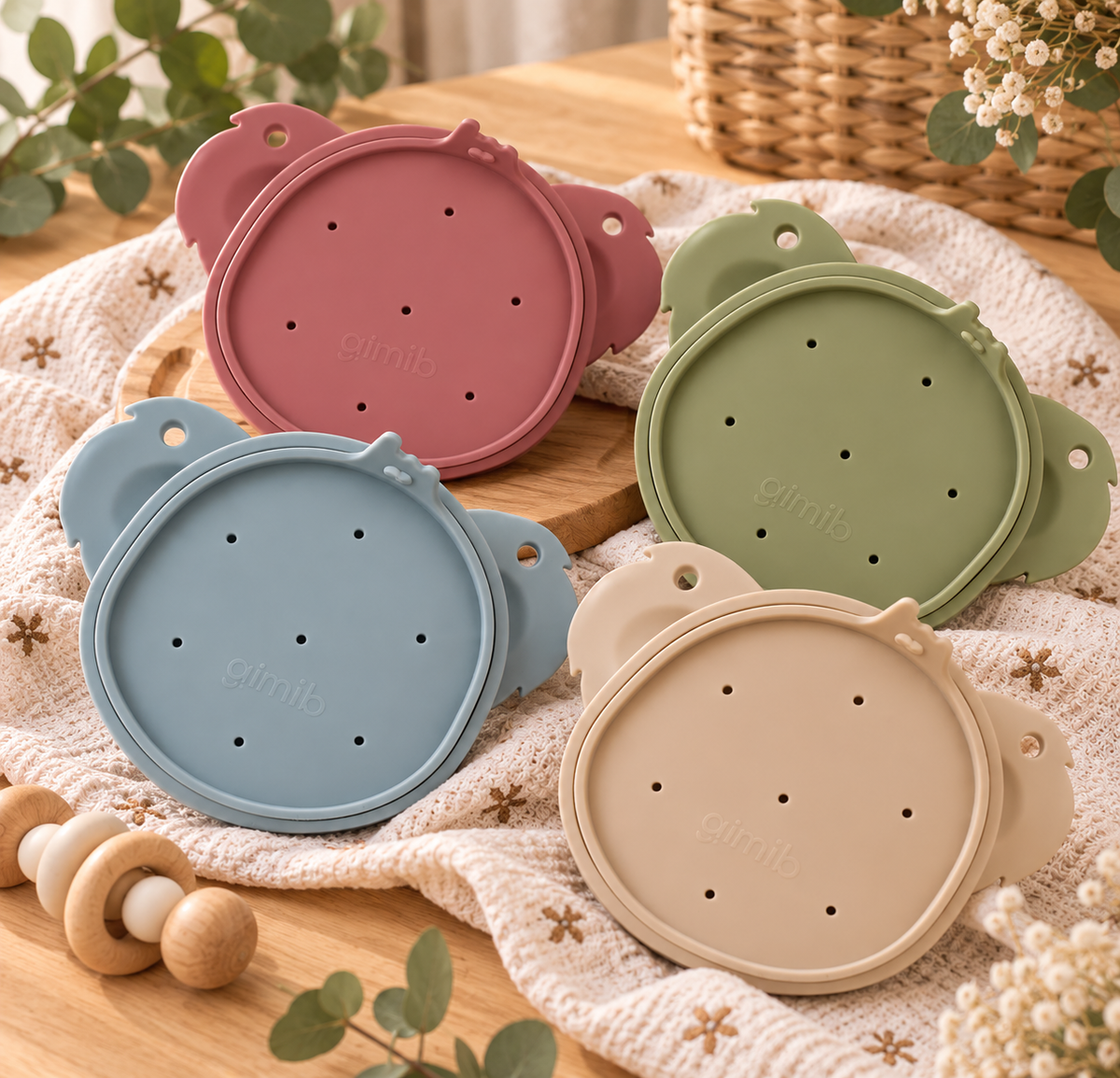 Moule de congélation Koala pour tétine grignoteuse – Portions bébé GMLB