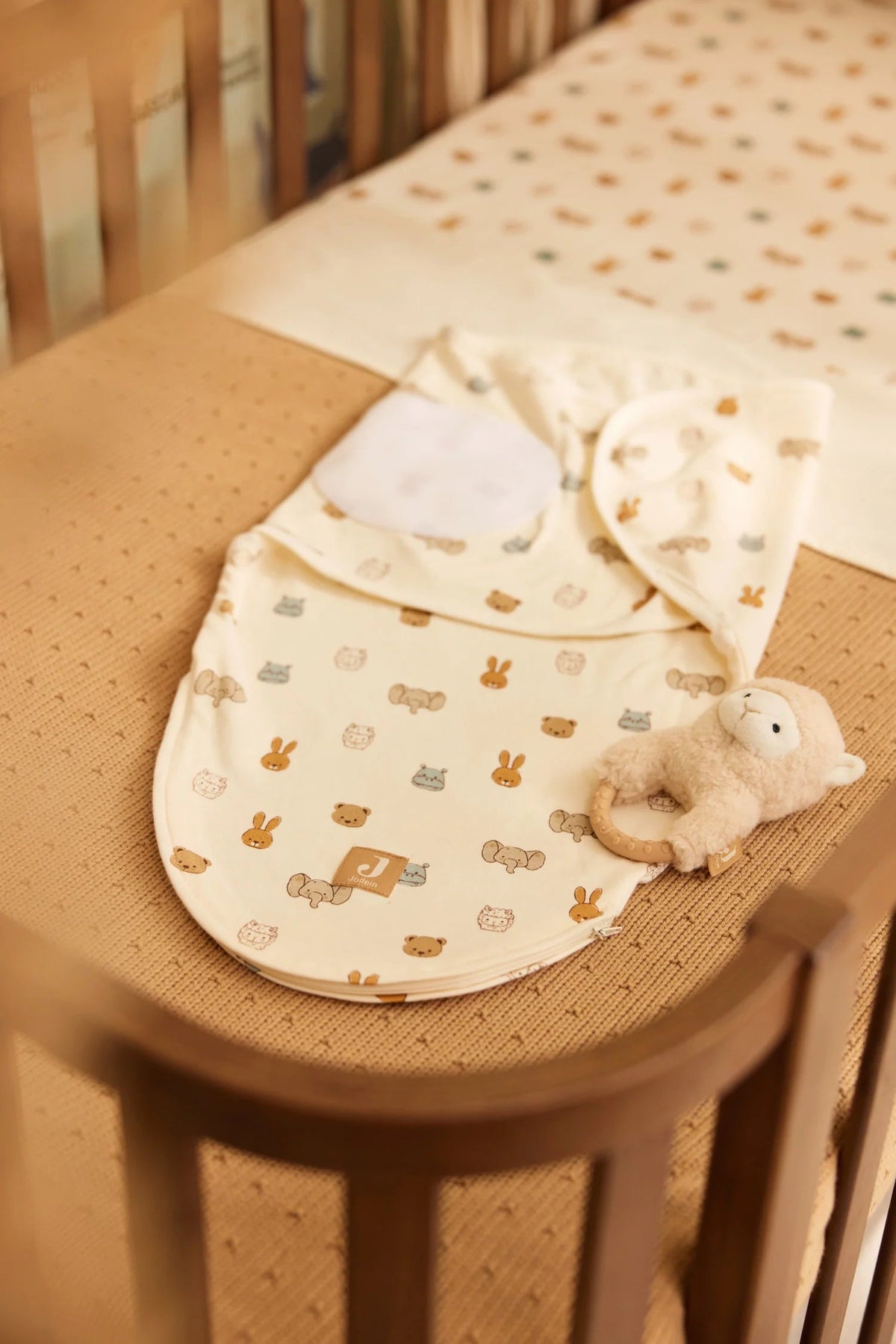 Couverture d’emmaillotage bébé 0-3 mois Jollies – Jollein MEYCO BABY