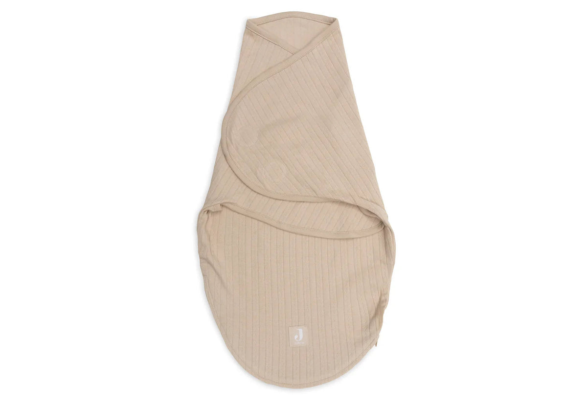 Couverture d'emmaillotage bébé 0-3 mois – Ajour sand JOLLEIN