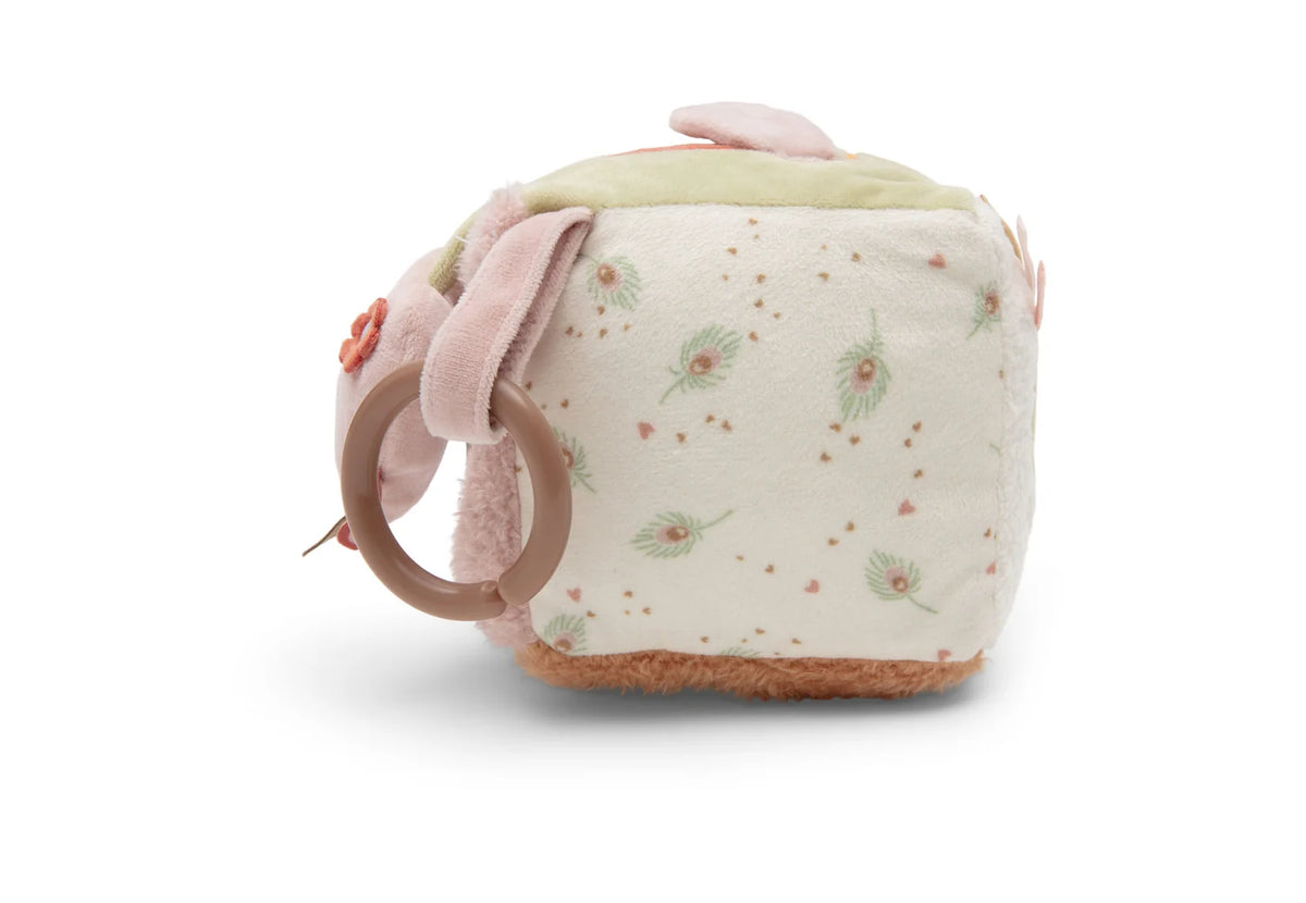 Cube d’activités Flower Fairies – Jeu sensoriel et éveil pour bébé