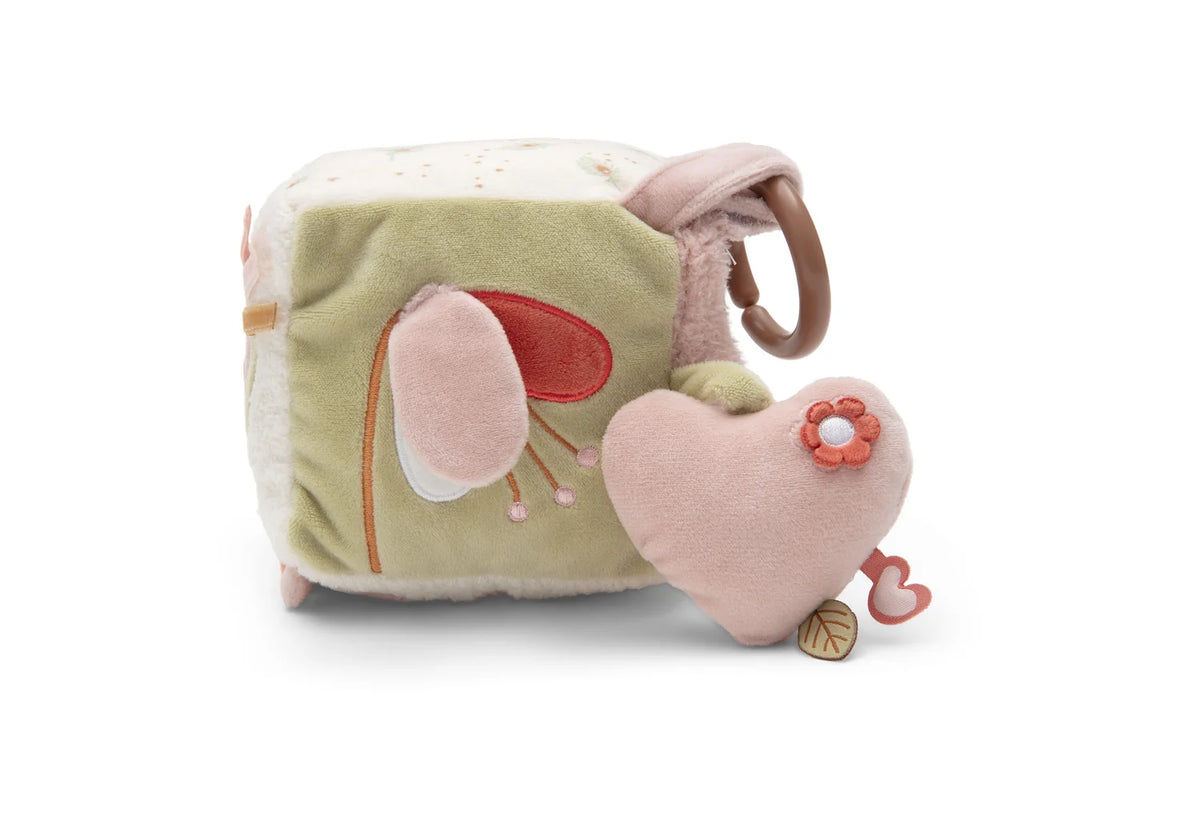 Cube d’activités Flower Fairies – Jeu sensoriel et éveil pour bébé