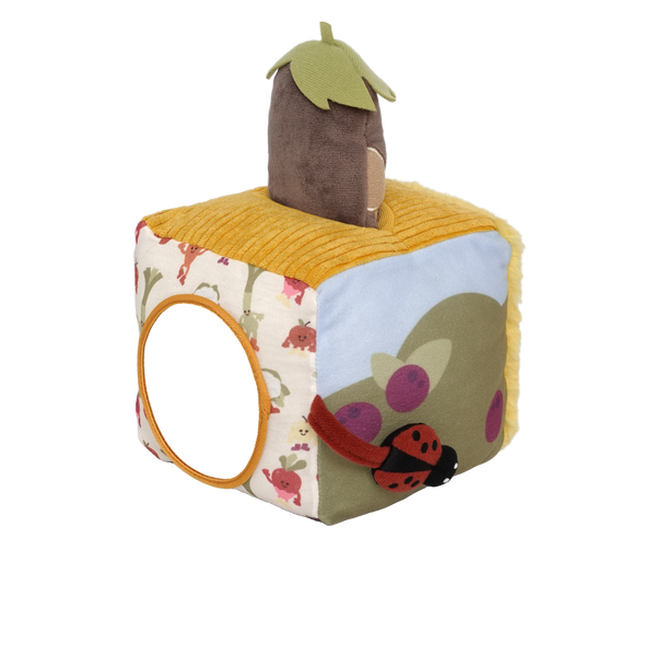 Cube d'éveil Potager – Un adorable jouet sensoriel pour bébé 🌱 LITTLE BIG FRIENDS
