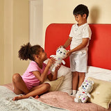 Stimulez la créativité de votre enfant avec l’ours en peluche à colorier EatSleepDoodle 🧸. Feutres lavables inclus, tissu doux, personnalisable et réutilisable à l’infini !