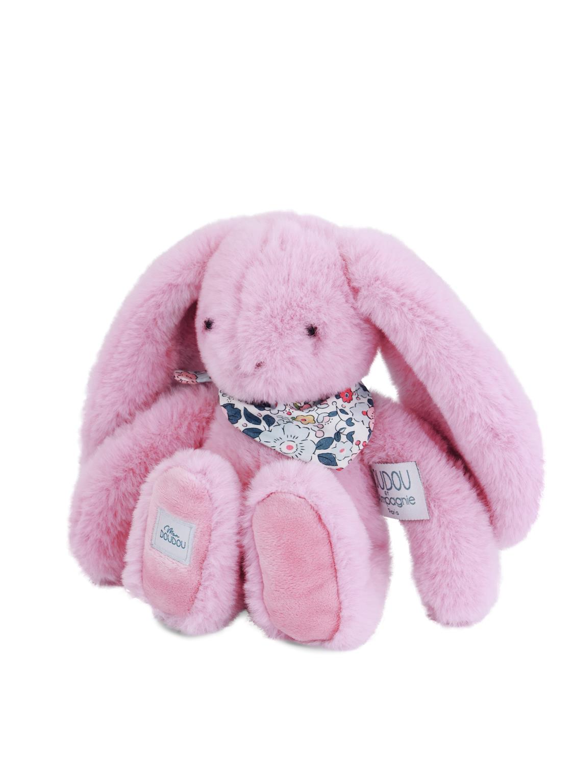 LAPIN FLEURETTE - ROSE 25 cm