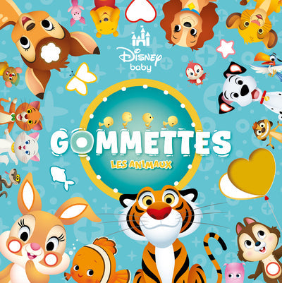 Disney Baby – gommettes animaux – livre d’activités dès le plus jeune âge HEMMA