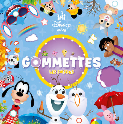 Disney Baby – gommettes les saisons– livre d’activités dès le plus jeune âge HEMMA