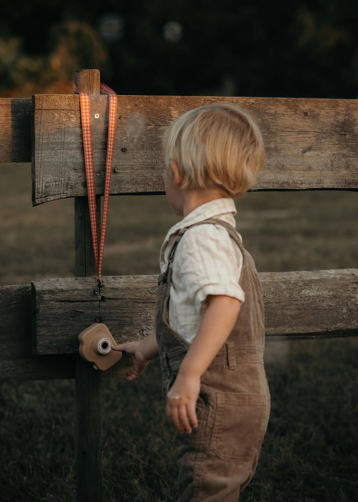Cam Cam - Appareil Photo Numérique Enfant - Carrés Vintage Arachide 📸 MRS ERTHA