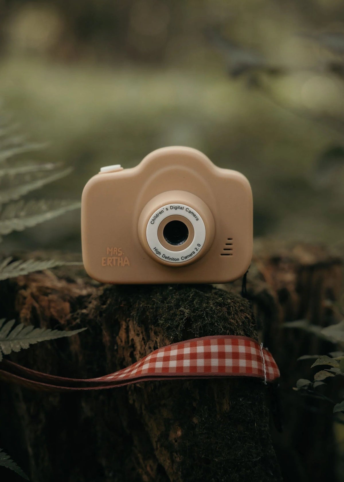 Cam Cam - Appareil Photo Numérique Enfant - Carrés Vintage Arachide 📸 MRS ERTHA