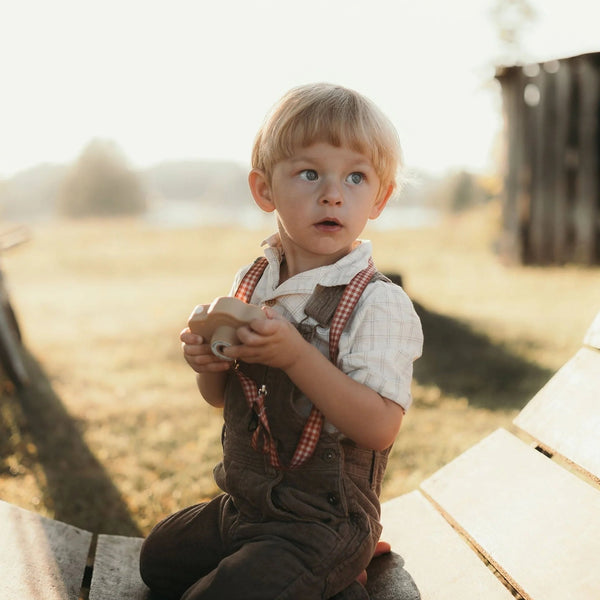 Cam Cam - Appareil Photo Numérique Enfant - Carrés Vintage Arachide 📸 MRS ERTHA