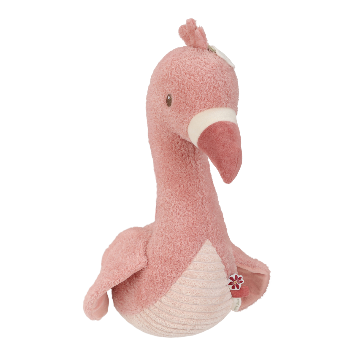 Décoration murale tête de flamant rose Safari Friends – déco chambre enfant