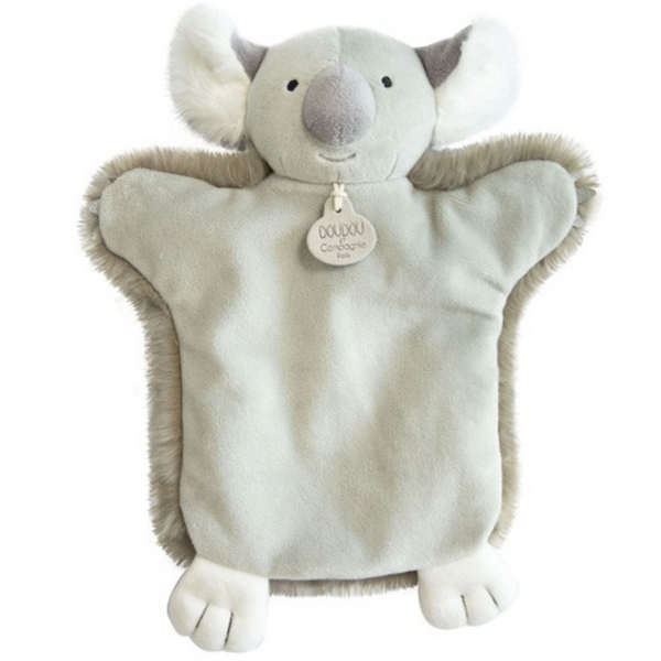 Marionnette à main Koala gris - 25 cm DOUDOU ET COMPAGNIE