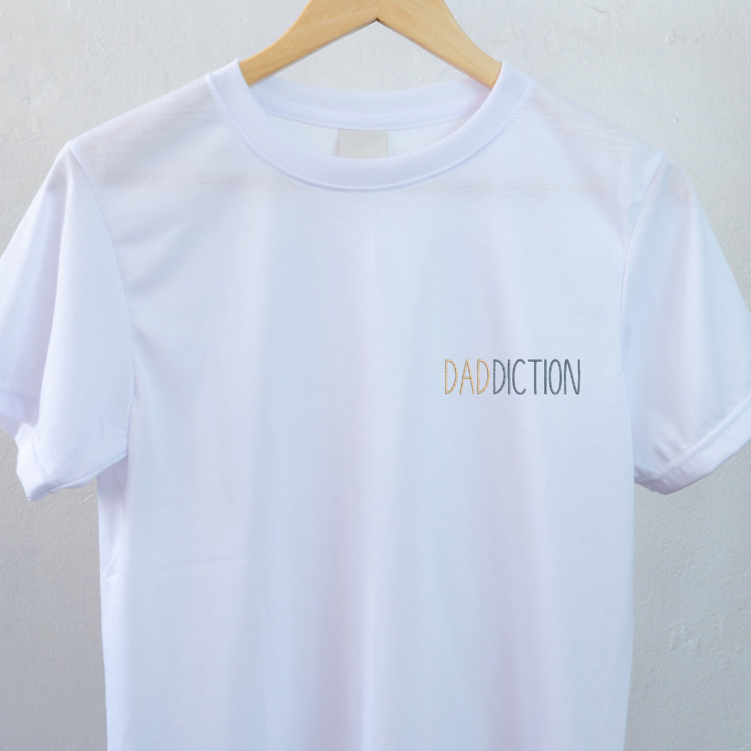 Tee-shirt Papa daddiction brodé Avent Bébé