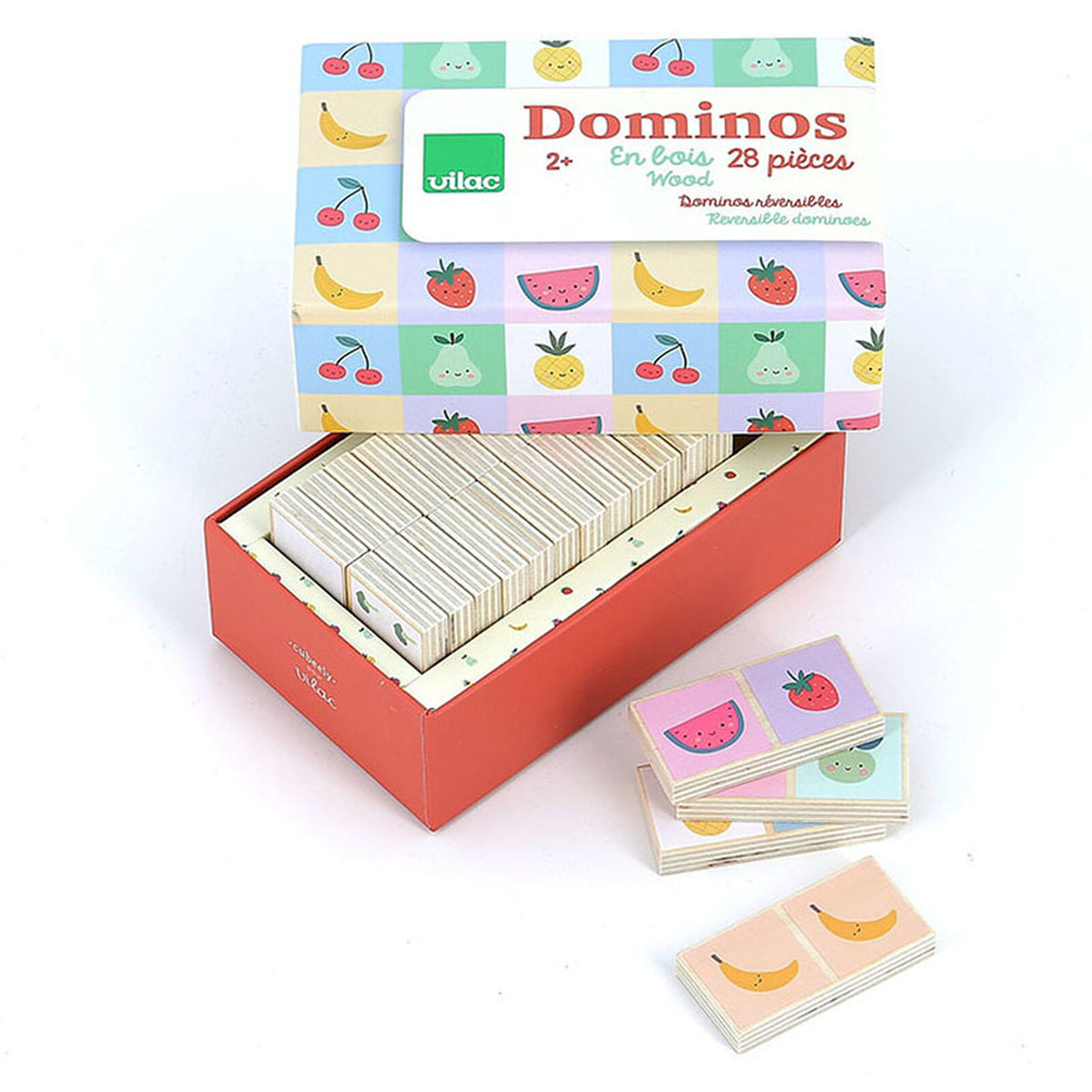 domino enfant bois chiffres