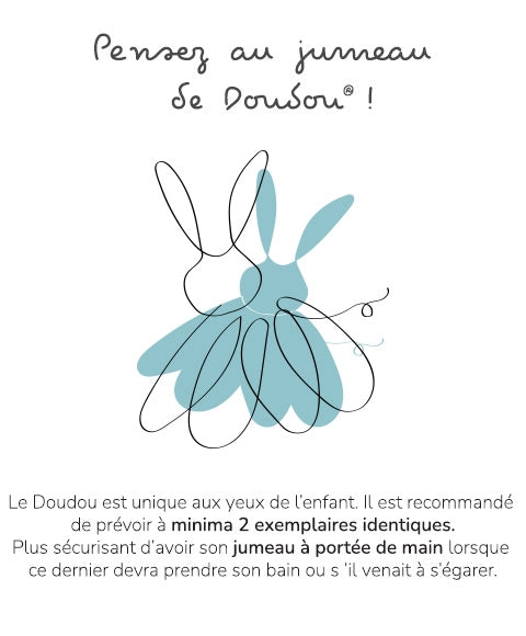 Doudou Marionnette Faon- Bohaime - 25 cm