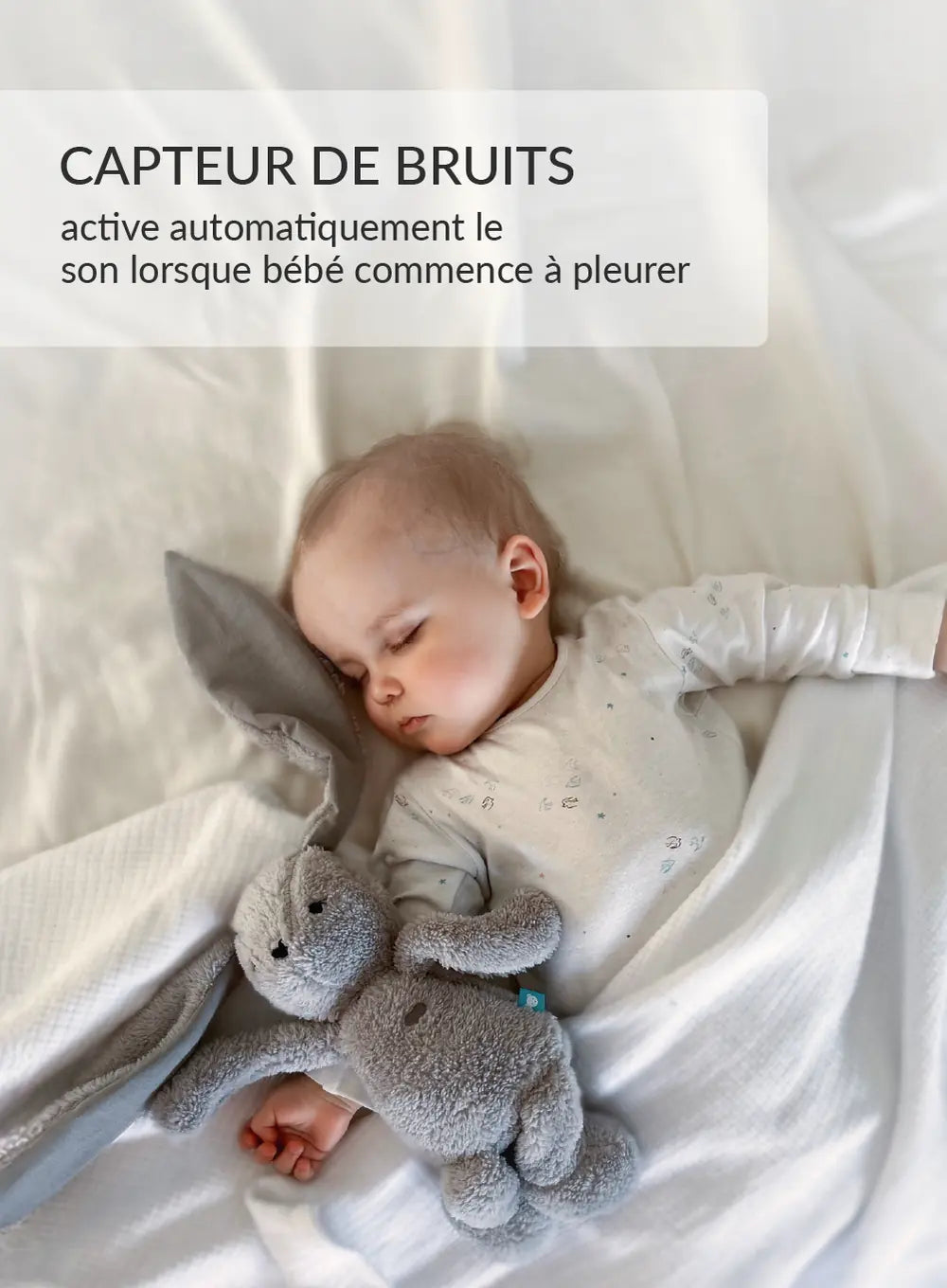 MyHummy Lapin rose 5en1 veilleuse MUHYMMY