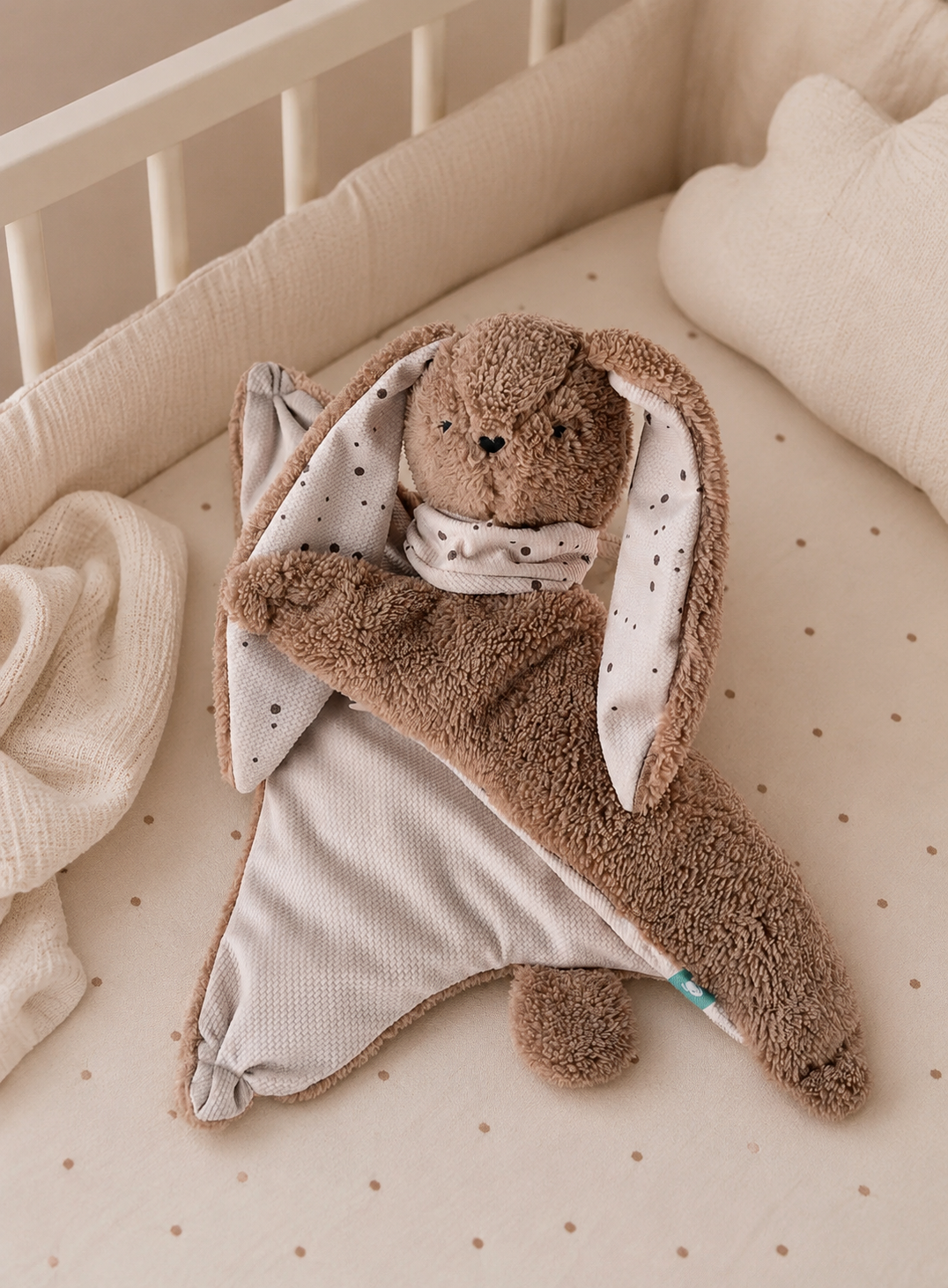 Doudou bouillotte lesté Lapin Marron myHummy myHummy