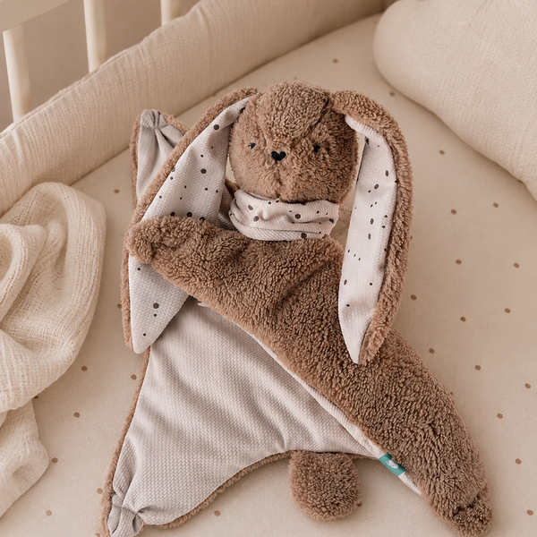 Doudou bouillotte lesté Lapin Marron myHummy myHummy