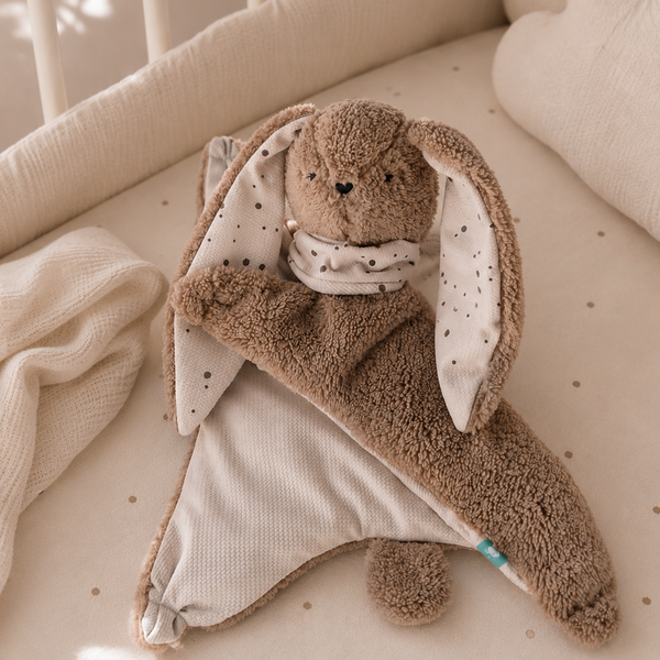 Doudou bouillotte lesté Lapin Marron myHummy myHummy