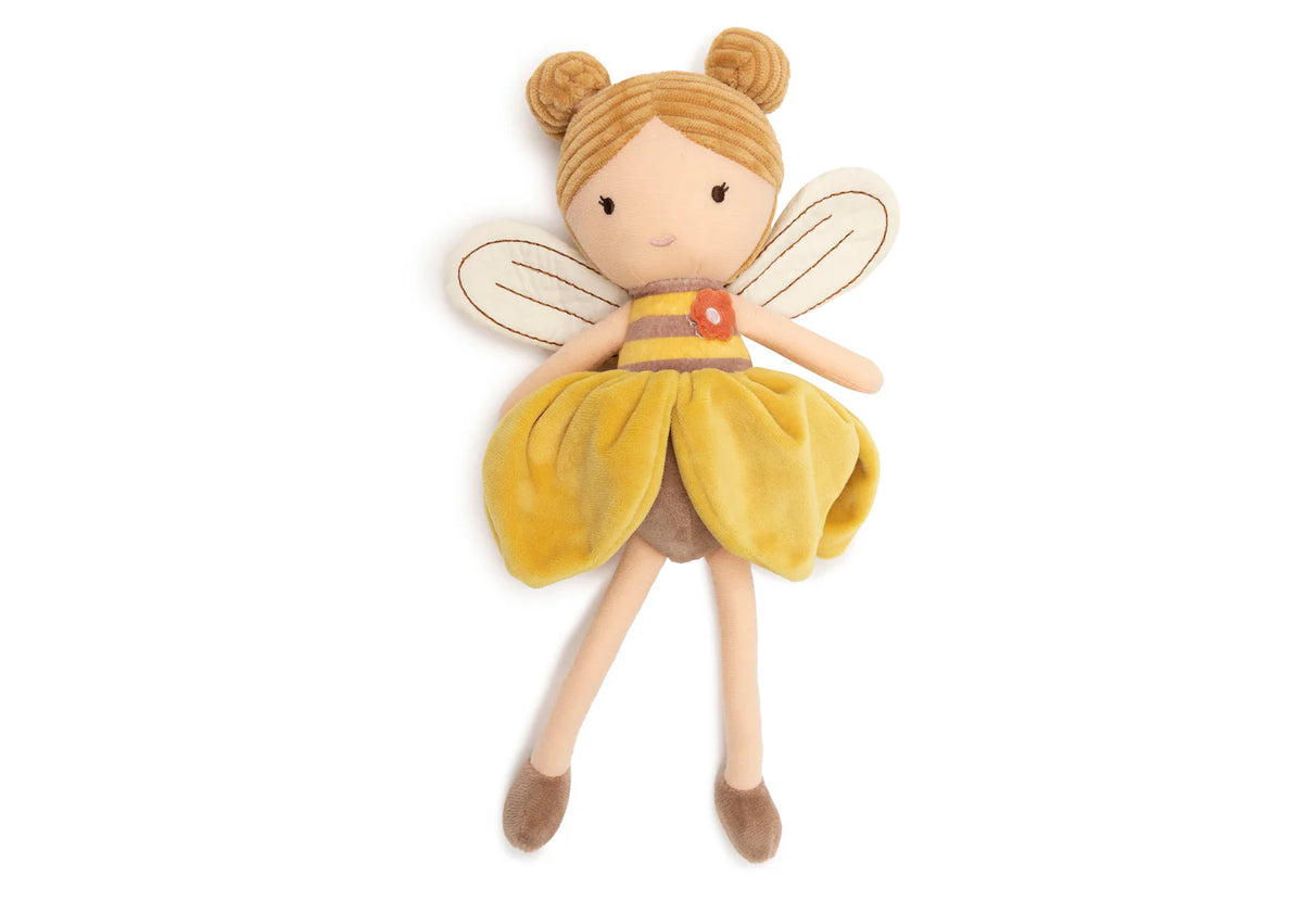 Doudou abeille bébé – peluche douce 32 cm