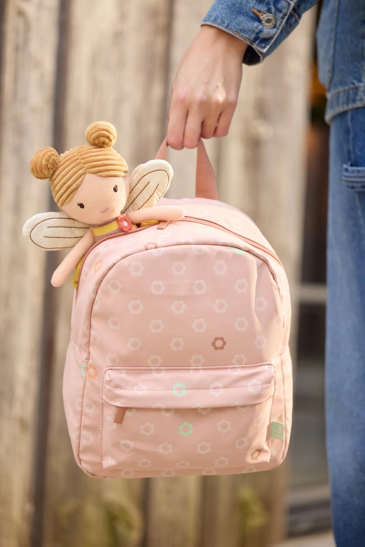 Doudou abeille bébé – peluche douce 32 cm