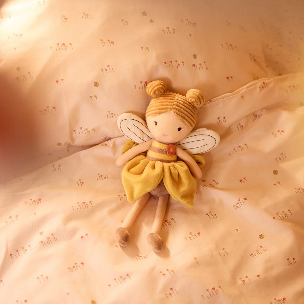 doudou abeille bébé peluche douce