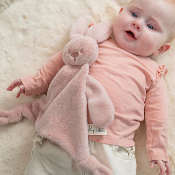 Doudou triangle Lapidou Toudous – Nattou Rose poudré NATTOU