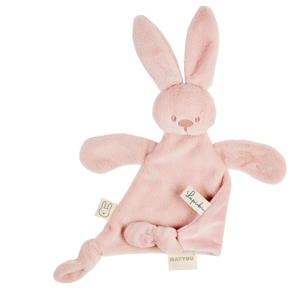 Doudou triangle Lapidou Toudous – Nattou Rose poudré NATTOU