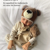 MyHummy Ourson plat Marron 5en1 veilleuse MUHYMMY