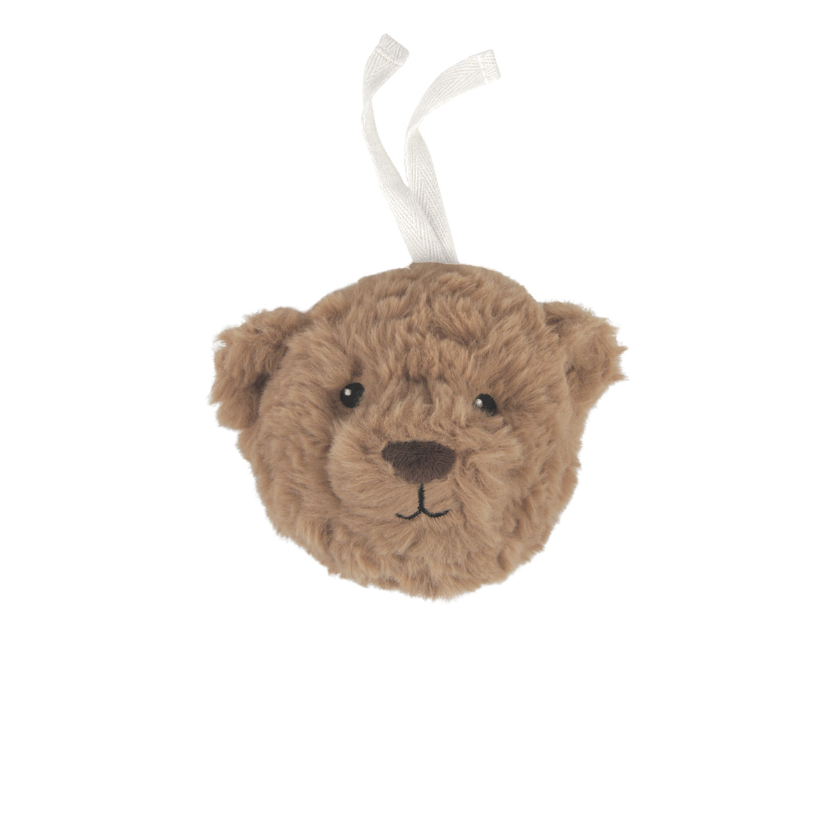 Offrez des nuits sereines à bébé avec la peluche bruit blanc Lou 🐻. Portable et douce, sons apaisants (battements de cœur & bruit blanc), idéale poussette, siège auto & voyages