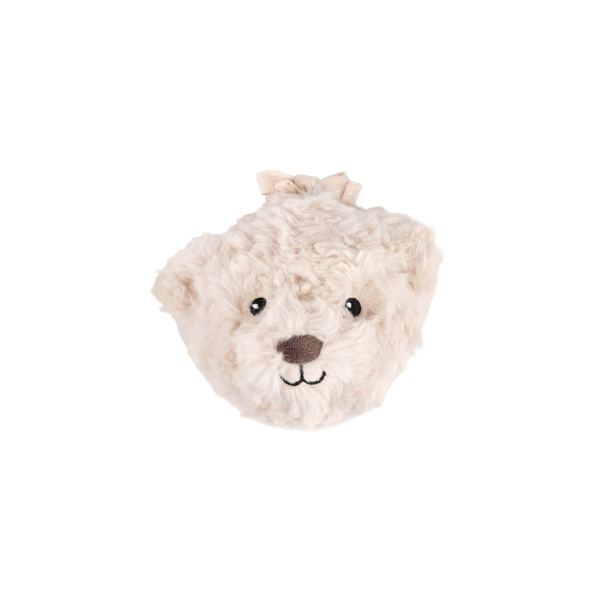 Offrez des nuits sereines à bébé avec la peluche bruit blanc Lou 🐻. Portable et douce, sons apaisants (battements de cœur & bruit blanc), idéale poussette, siège auto & voyages