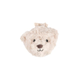 Offrez des nuits sereines à bébé avec la peluche bruit blanc Lou 🐻. Portable et douce, sons apaisants (battements de cœur & bruit blanc), idéale poussette, siège auto & voyages