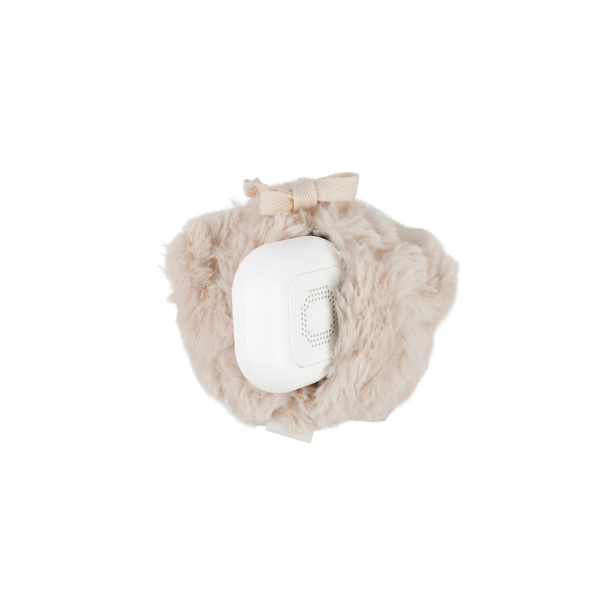 Offrez des nuits sereines à bébé avec la peluche bruit blanc Lou 🐻. Portable et douce, sons apaisants (battements de cœur & bruit blanc), idéale poussette, siège auto & voyages
