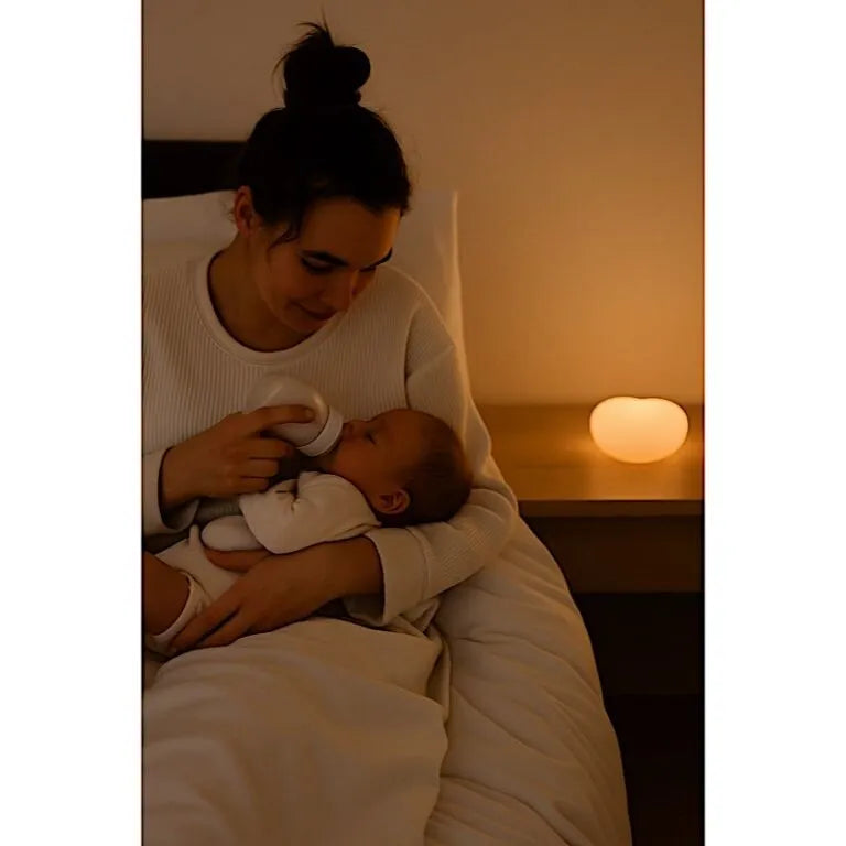Veilleuse d’Allaitement en Silicone forme de coeur
