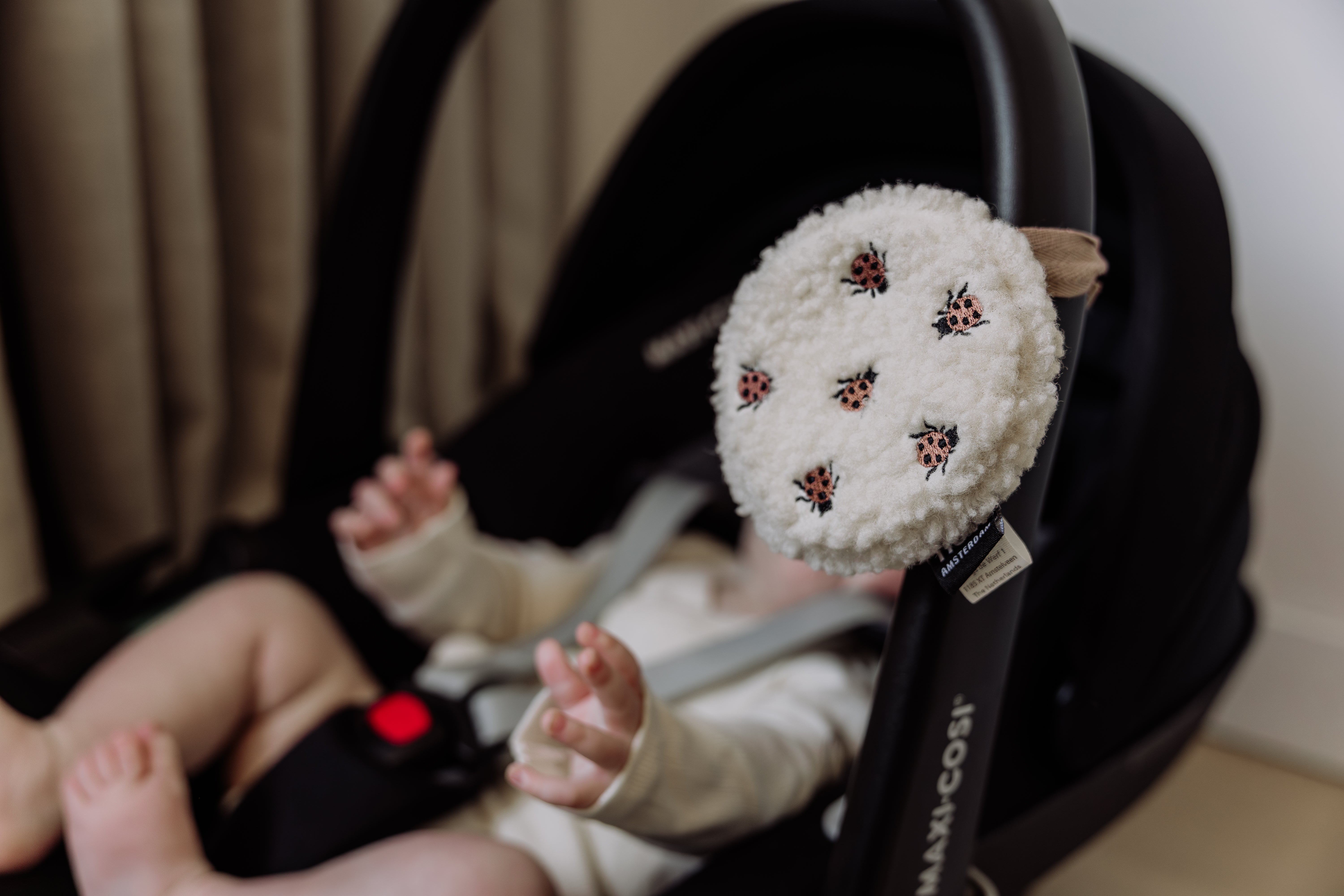 Bruit Blanc Portable – Motif Coccinelles