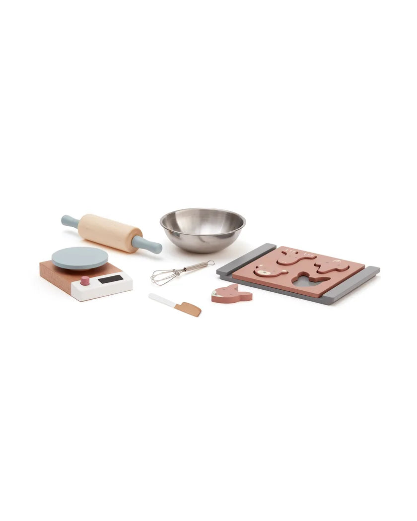 Ensemble à pâtisserie enfant en bois – kit créatif dès 3 ans Kid's concept