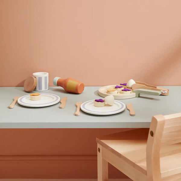 Ensemble crêpes suédoises enfant – dinette complète dès 2 ans Kid's concept