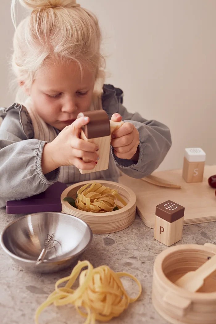 Ensemble ustensiles de cuisine enfant – dinette complète dès 2 ans Kid's concept