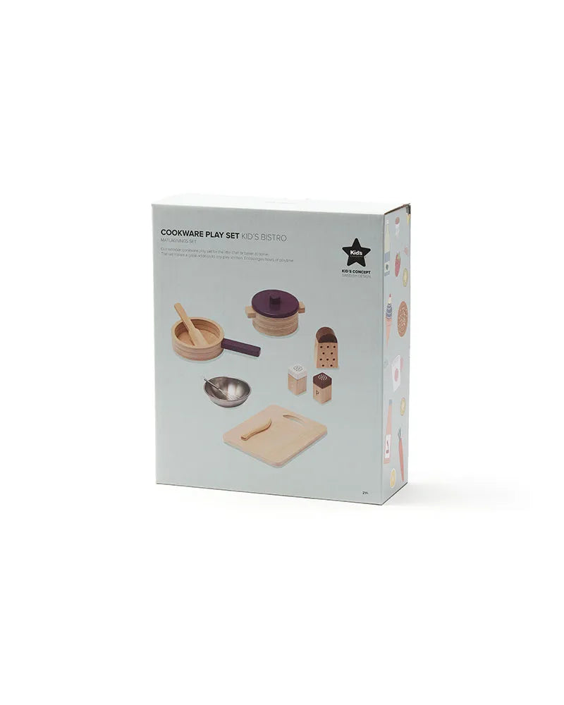 Ensemble ustensiles de cuisine enfant – dinette complète dès 2 ans Kid's concept